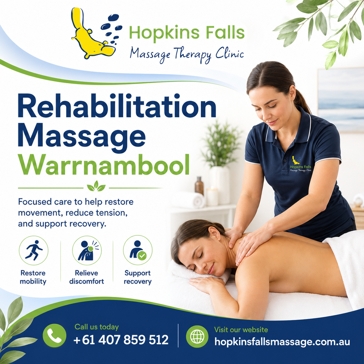 Rehabilitation Massage Warrnambool for Injury Recovery